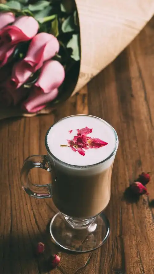 爱情咖啡手机锁屏壁纸