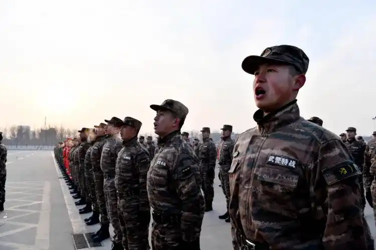 武警山西总队组织2022年度军事训练开训动员