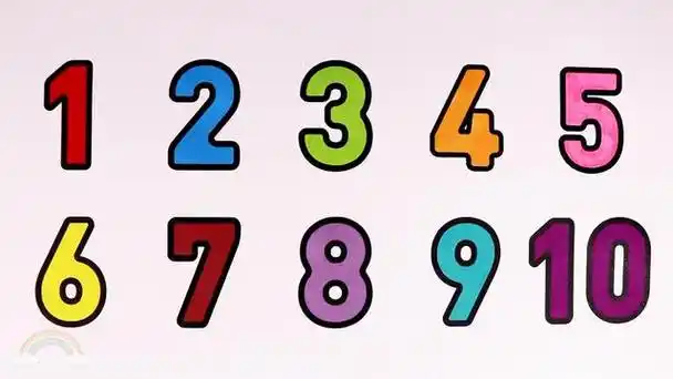 数字1到10卡通简笔画|从1到10数字简笔画,阿拉简笔画画数字1到10等,边