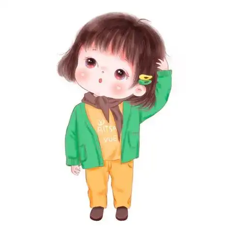 超级可爱的手绘萌娃头像10