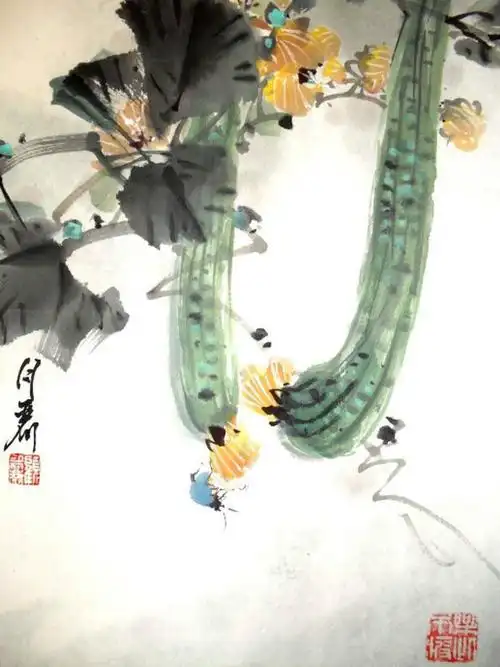 海派女画家顾月丽精彩的花鸟画 - 象山阿敏 - 象山阿敏的博客