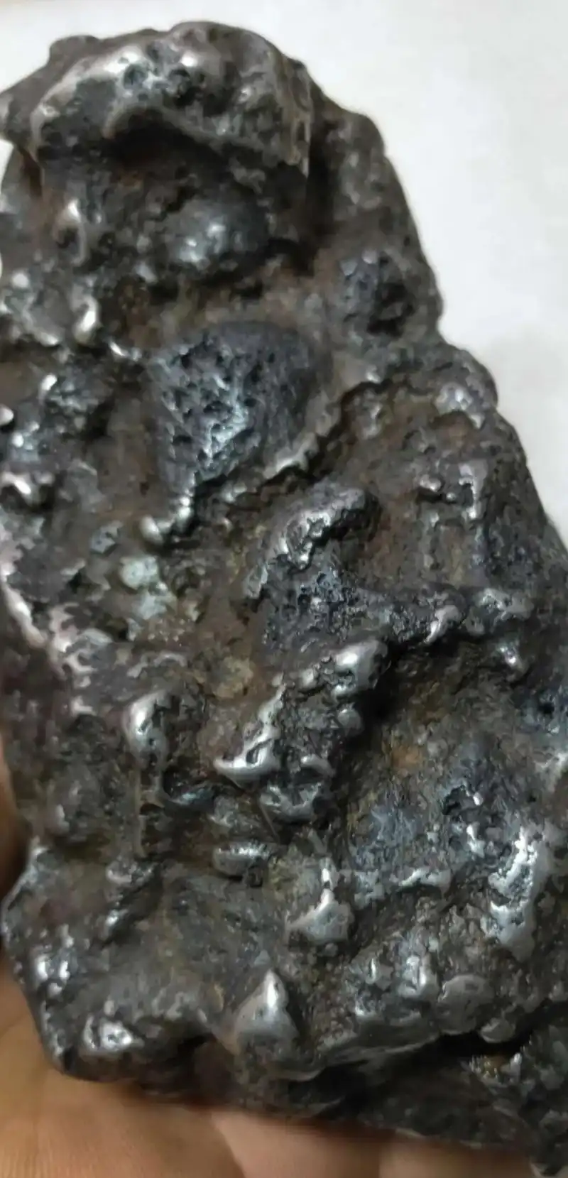 极品高能阿勒泰铁陨石 陨石原石  高镍 强磁 气印明显,熔壳 - 抖音