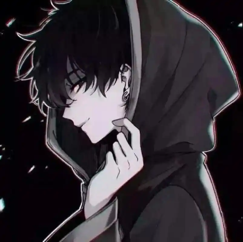 霸气男生头像,暗黑色系.