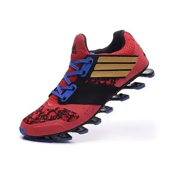 adidas阿迪达斯男鞋2016春猴年刀锋战士跑步鞋弹簧缓震运动鞋(红色 44