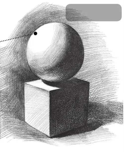 分步骤教你2个几何体组合画法,快来临摹学习_素描入门_零二七艺考