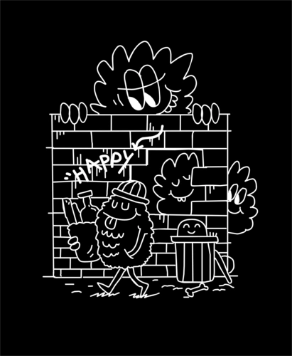 原创作品:简约涂鸦