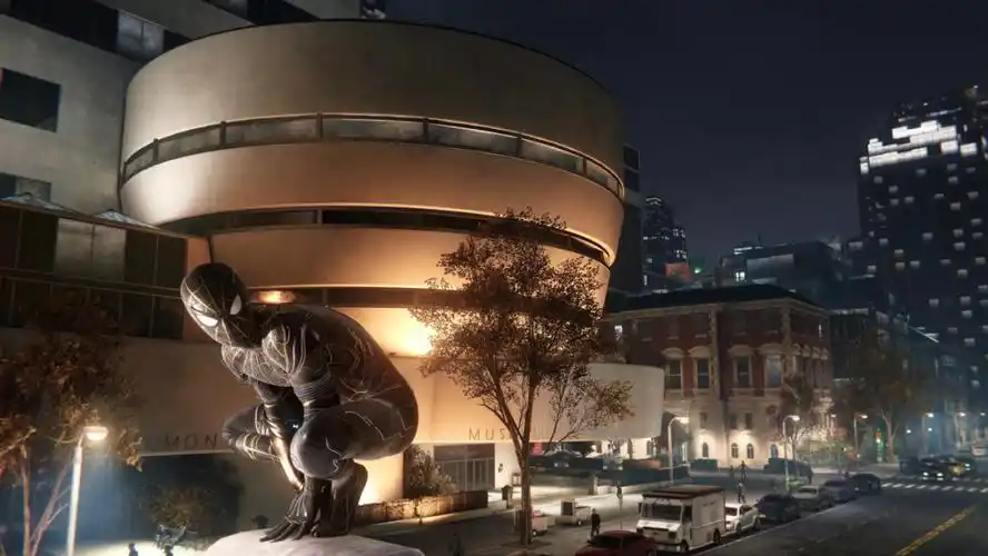 蜘蛛侠反穿黑金战衣壁纸