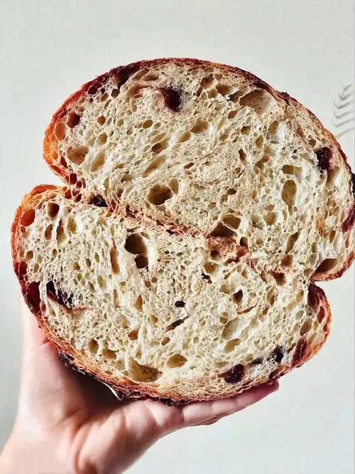 附教程|第一个无糖无油免揉乡村硬欧包