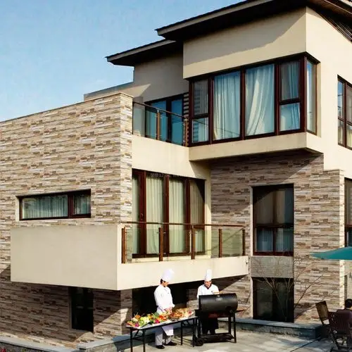 楼房外墙瓷砖设计效果图片_装修123效果图