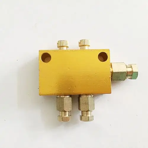 供应2位可调试油排 2位油分配器