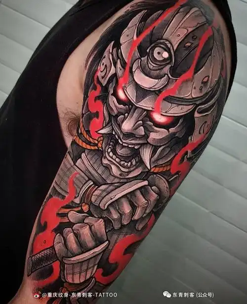 什么是鬼武士纹身 有什么含义和忌讳?日本武士纹身图案分享