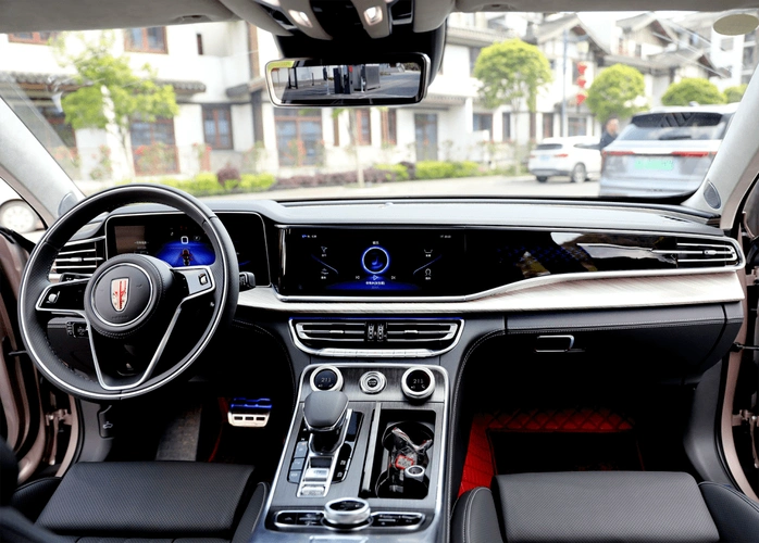 e启试驾之国产豪华轿车代表红旗h9