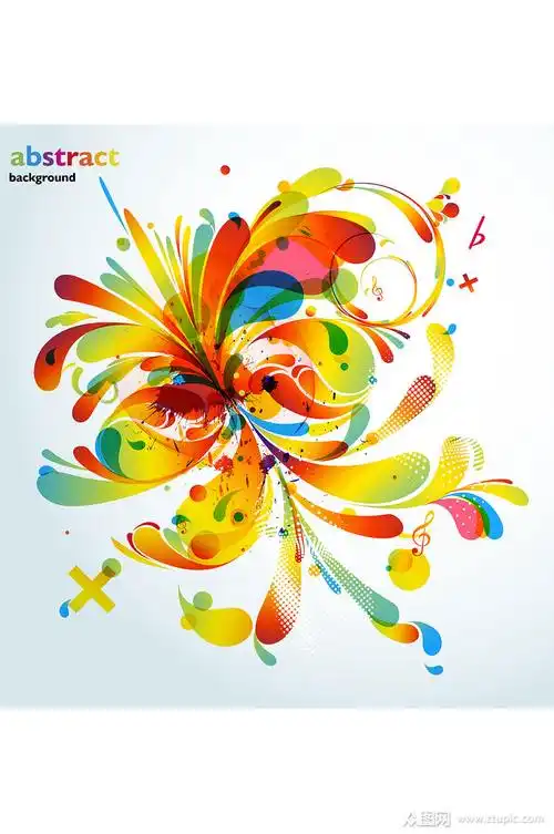 彩色时尚渐变精美设计矢量元素素材