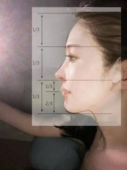 侧脸挑战最近很火的完美侧脸