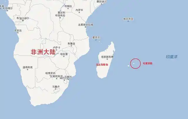 毛里求斯地理位置毛里求斯位于马达加斯加的东部,由印度洋上的几个