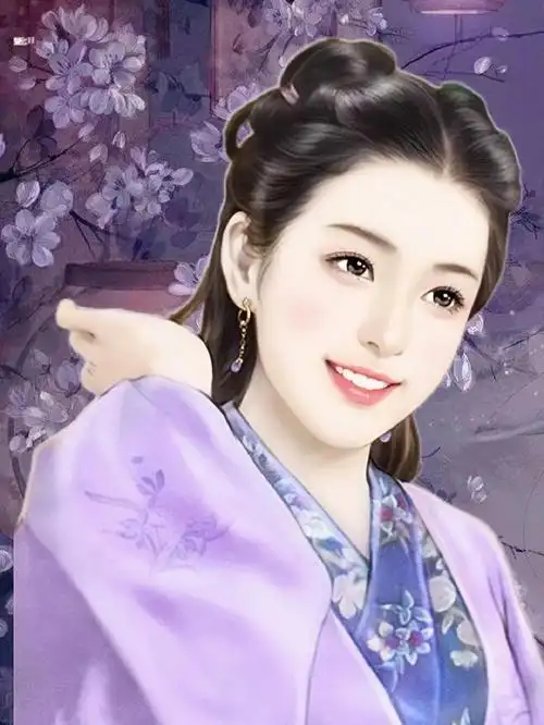 手绘古装美人