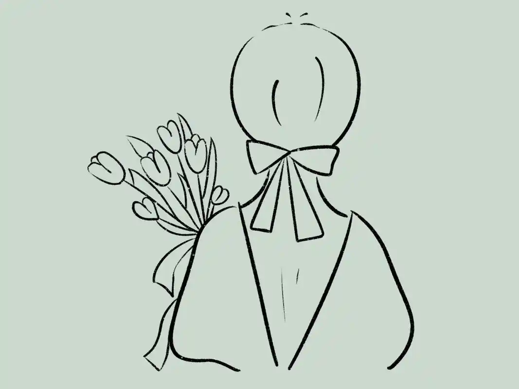 简笔画【含教程】 愿你好好爱自己, 活成独利坚强的模样,做自己的女王