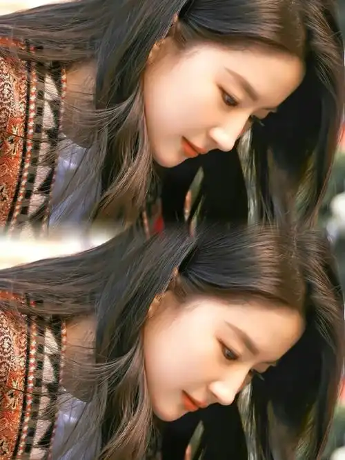 刘亦菲lisa撑伞神图##刘亦菲仙品侧颜