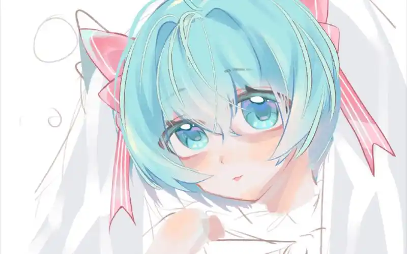 画了糖果罐miku