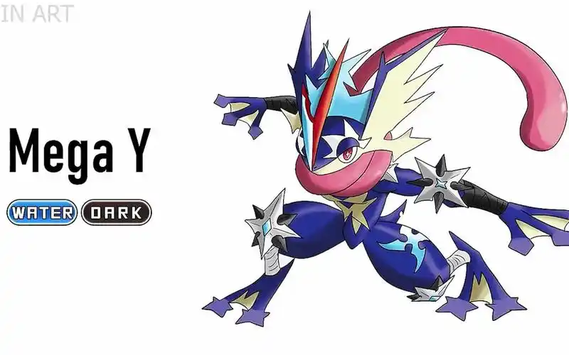 当甲贺忍蛙等宝可梦御三家也有mega进化