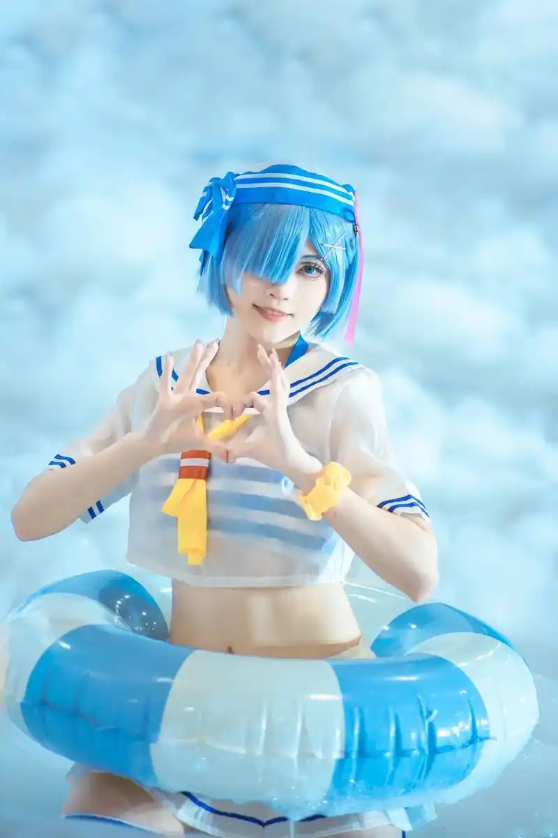 29ijoy返图16615 蕾姆泳装.出镜:me 拍摄:半导 - 抖音