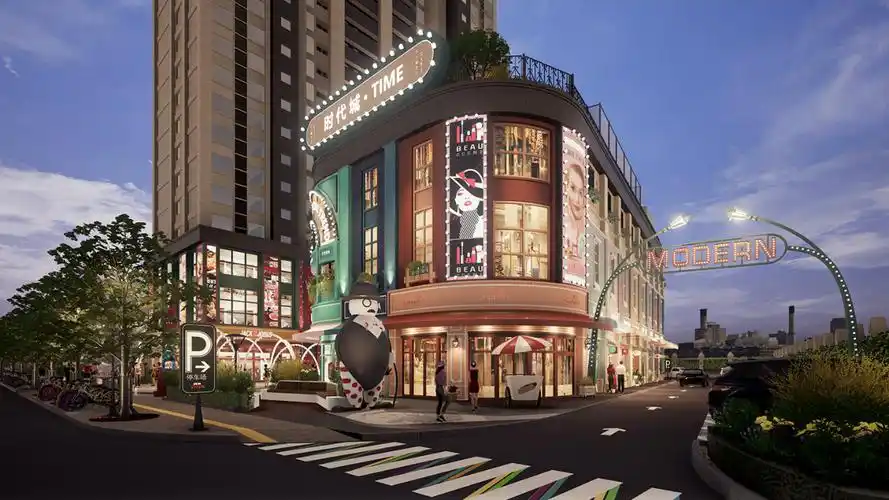 【小型综合体设计】时代城商业街设计_效果图区_室内设计联盟