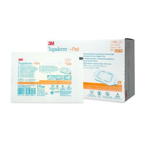 3m医用伤口敷料透明敷贴3582防水贴术后贴5片