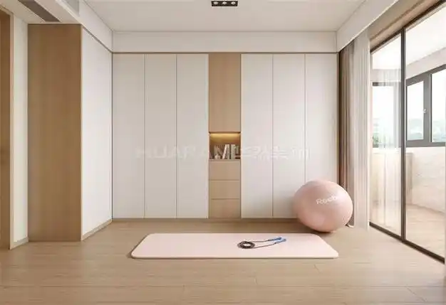 【合肥·安医大第一附属医院】90㎡原木风格装修效果图案例