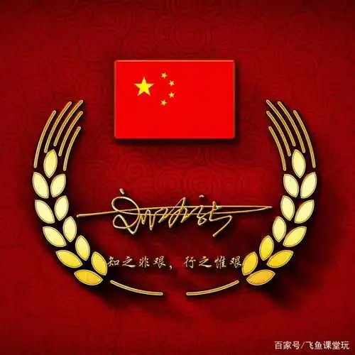 10月精选爱国励志头像,红色爱国签名微信头像,金色精品,请查收