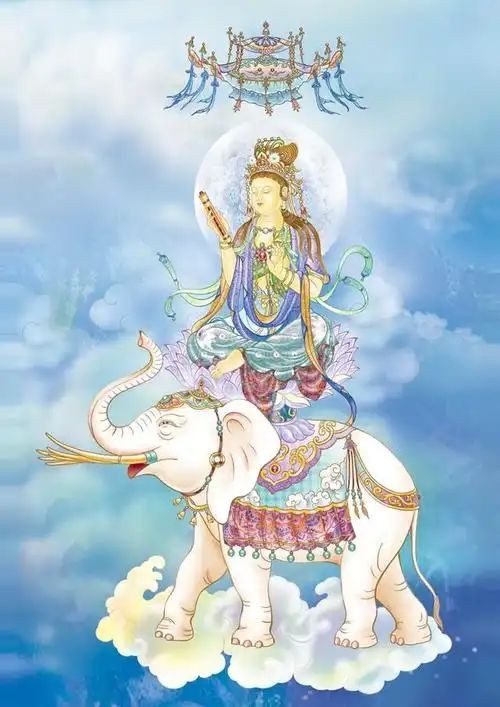 恭迎普贤菩萨圣诞精美圣像集