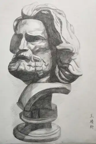 2020年暑期素描考级作品