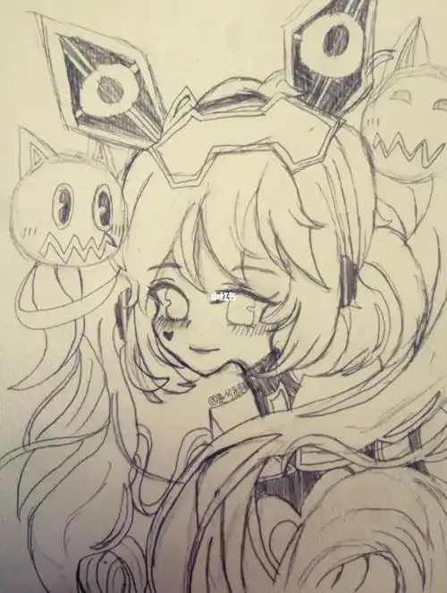 画了安琪拉的心灵骇客(不喜勿喷)