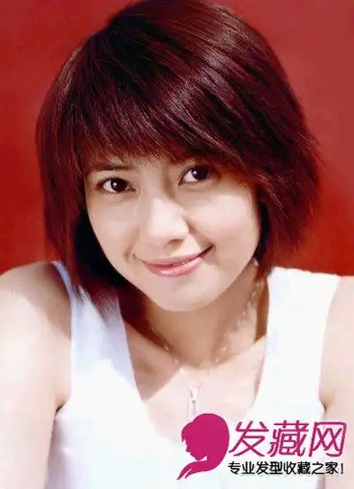 高圆圆发型五:蓬松短发