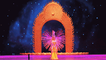 千手观音震撼丽江中国残疾人艺术团我的梦文艺演出圆满举行