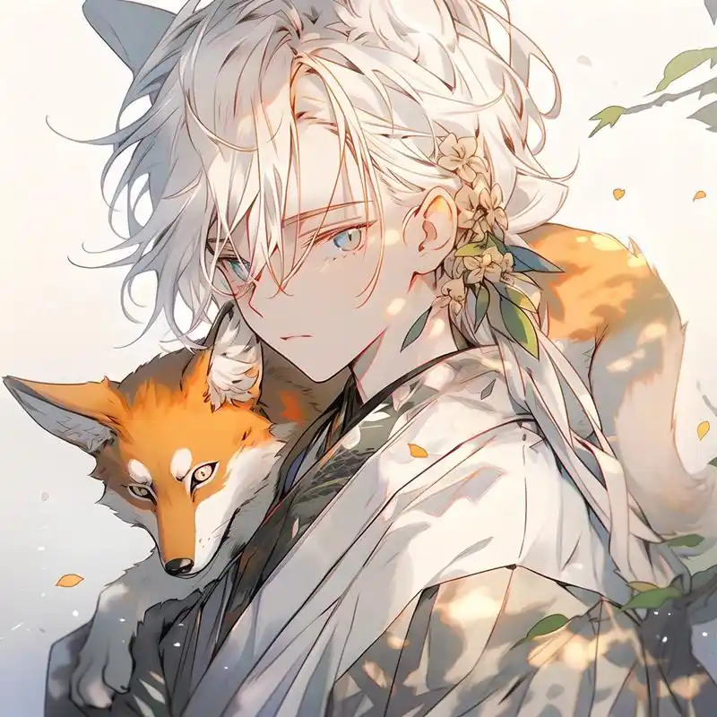 狐仙‖头像 常常听的"白狐"