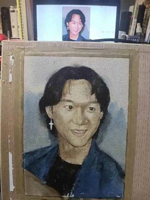 水彩,8k#水彩  #黄家驹  #水彩画教程