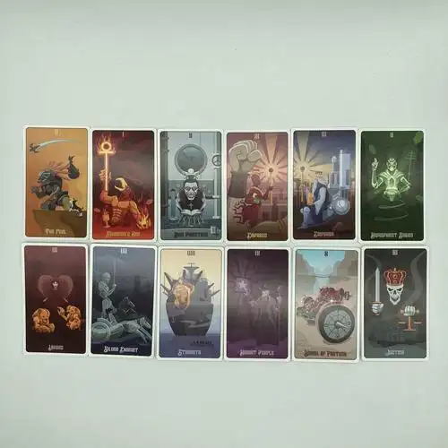 jojo的奇妙冒险之旅塔罗牌jojo荣神塔罗牌jojo奇妙冒险桌游牌53张