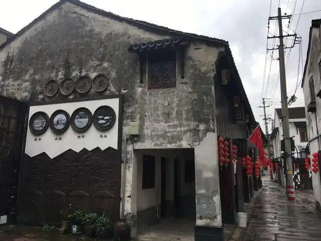 淡水渔都菱湖古镇位于浙江湖州南浔区