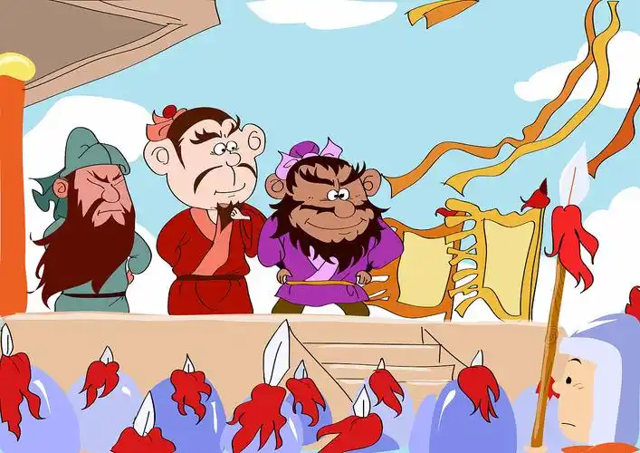 漫画配色训练——三国演义