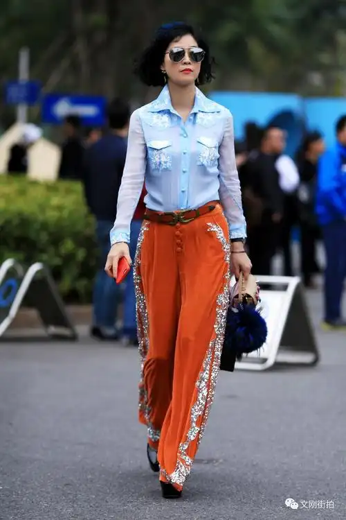 文刚街拍深圳时装周街拍三