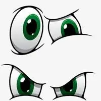 大眼睛表情包_微信头像图片大全