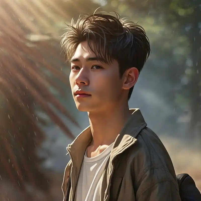 9215岁男生的帅气头像90 这里有一组超酷的15岁男生真人头像,每一