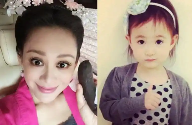 宁静自夸小时候太好看了,长得像洋娃娃!旧照公开后,真相了