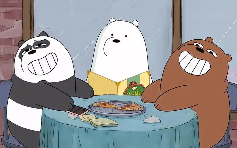 【we bare bears/咱们裸熊】三只裸熊说唱混剪 谁才是真正的rap god