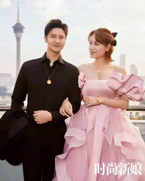 田亮叶一茜结婚14周年再拍婚纱照夫妻俩甜蜜对视状态超好