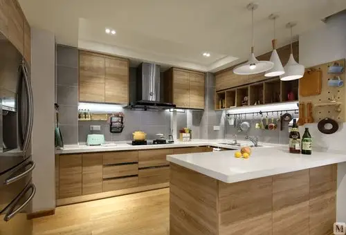 简约厨房橱柜装修效果图