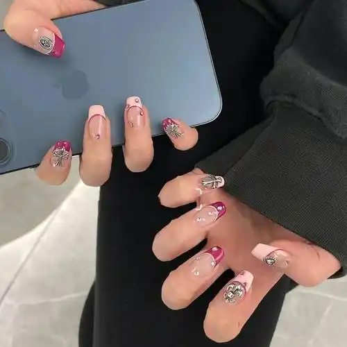 抖音超火的网红美甲快来收图