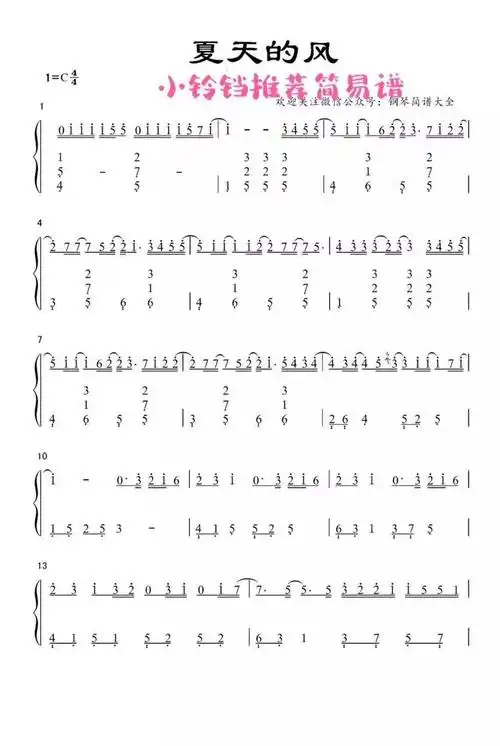 新手最简单的钢琴曲(适合初学者的钢琴曲) - 汽车时代网