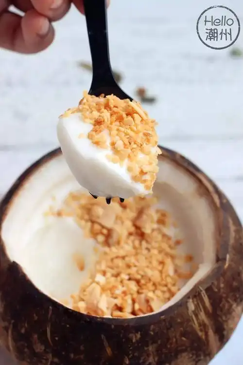 与夏天完美约会no1消暑神器椰子冻空降潮州啦