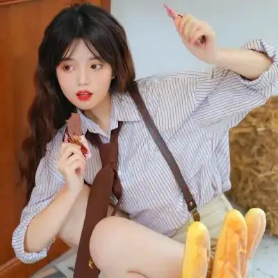 真人可爱小清新女生头像图片